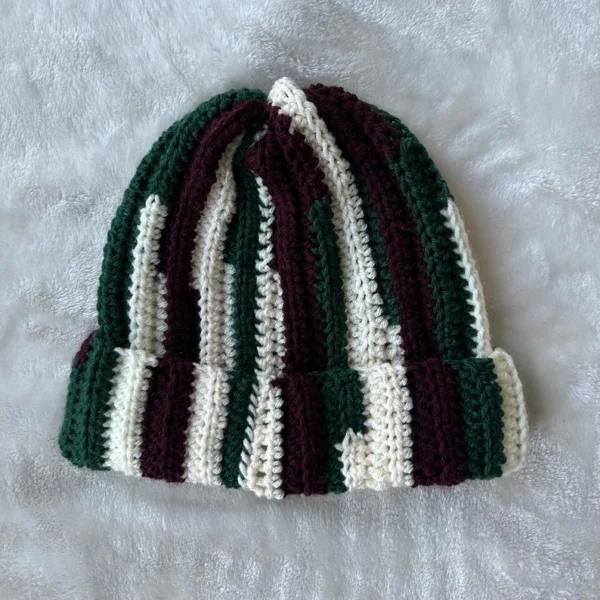 Scrap Yarn Beanie - Crochet Pattern - Image 2