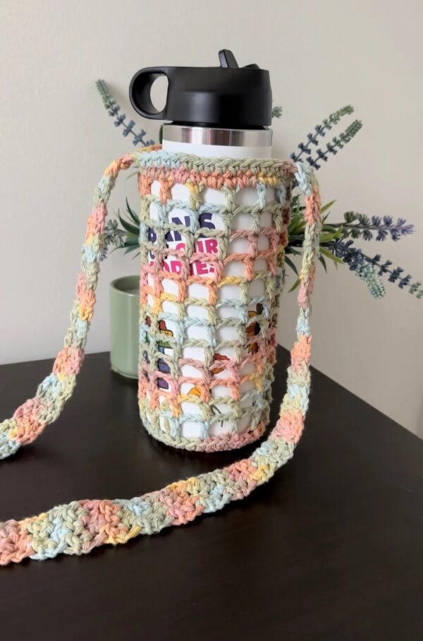 Water Bottle Holder - Crochet Pattern - Image 2